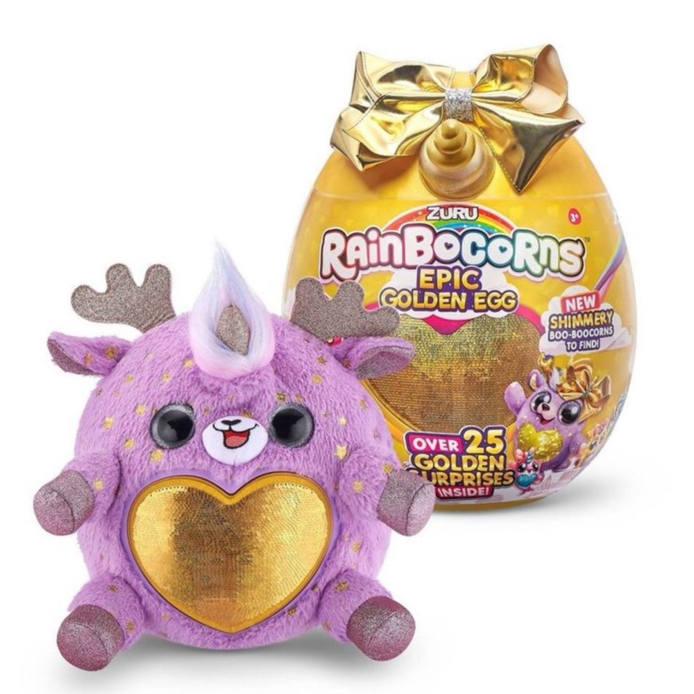 New! Zuru Rainbocorns Epic Golden Egg